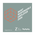 Siegel "Most Responsible Employer" von Kununu & Zeit