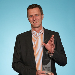Kai Sannwald beim Swiss Travel Award 2014